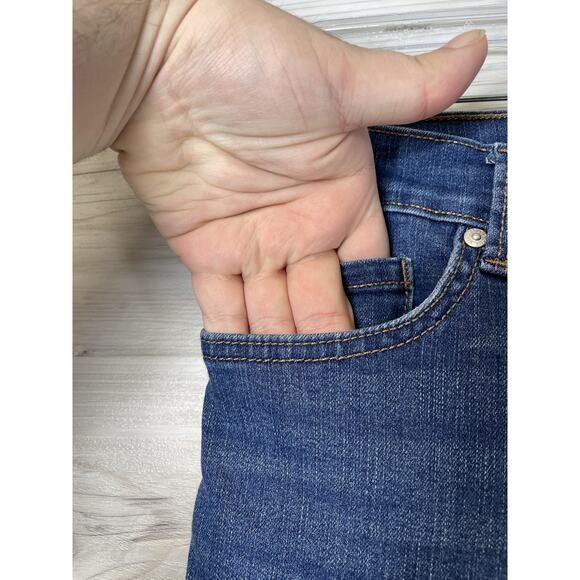 Gloria Vanderbilt Capri Jeans Womens 6 Blue Amanda Stretch All-Around Slimming - Picture 3 of 14